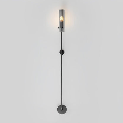 Eclat Vertica Wall Lamp | Brass & Glass | G9