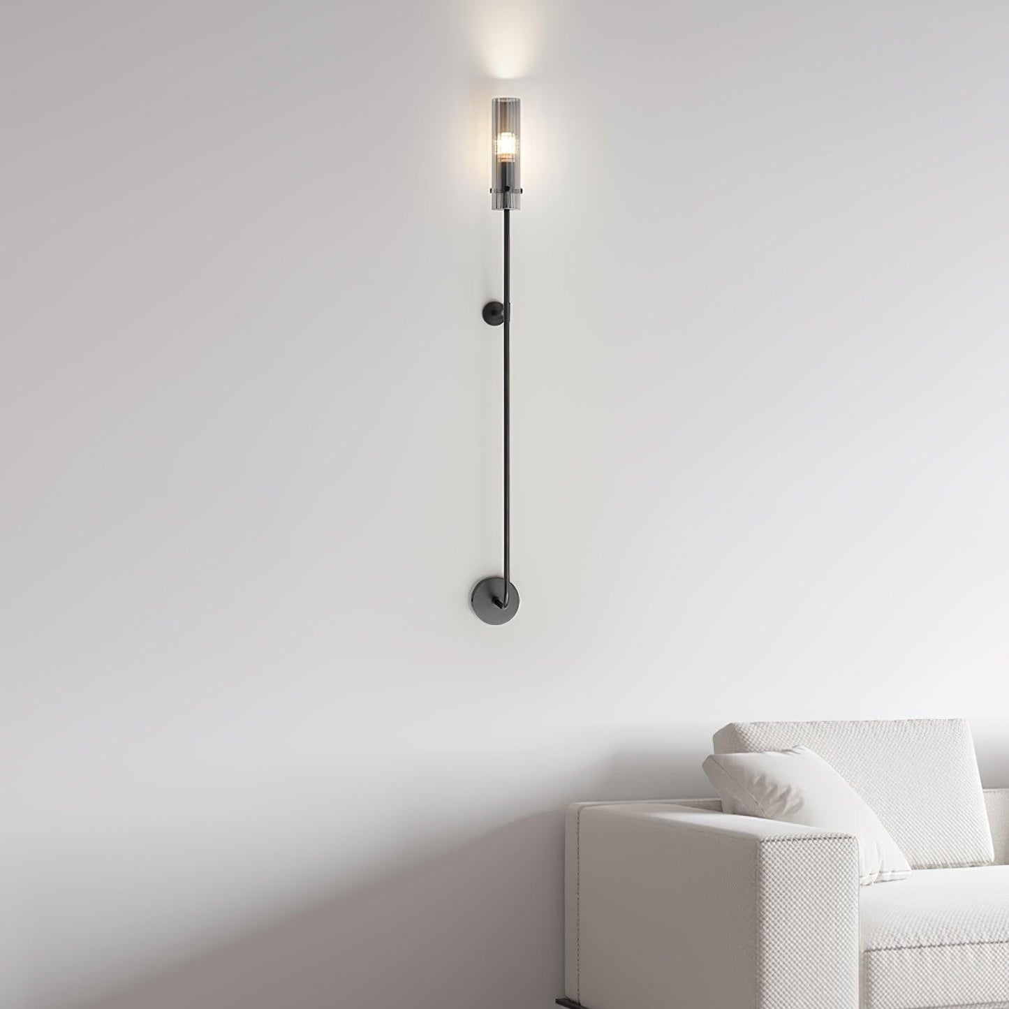 Eclat Vertica Wall Lamp | Brass & Glass | G9