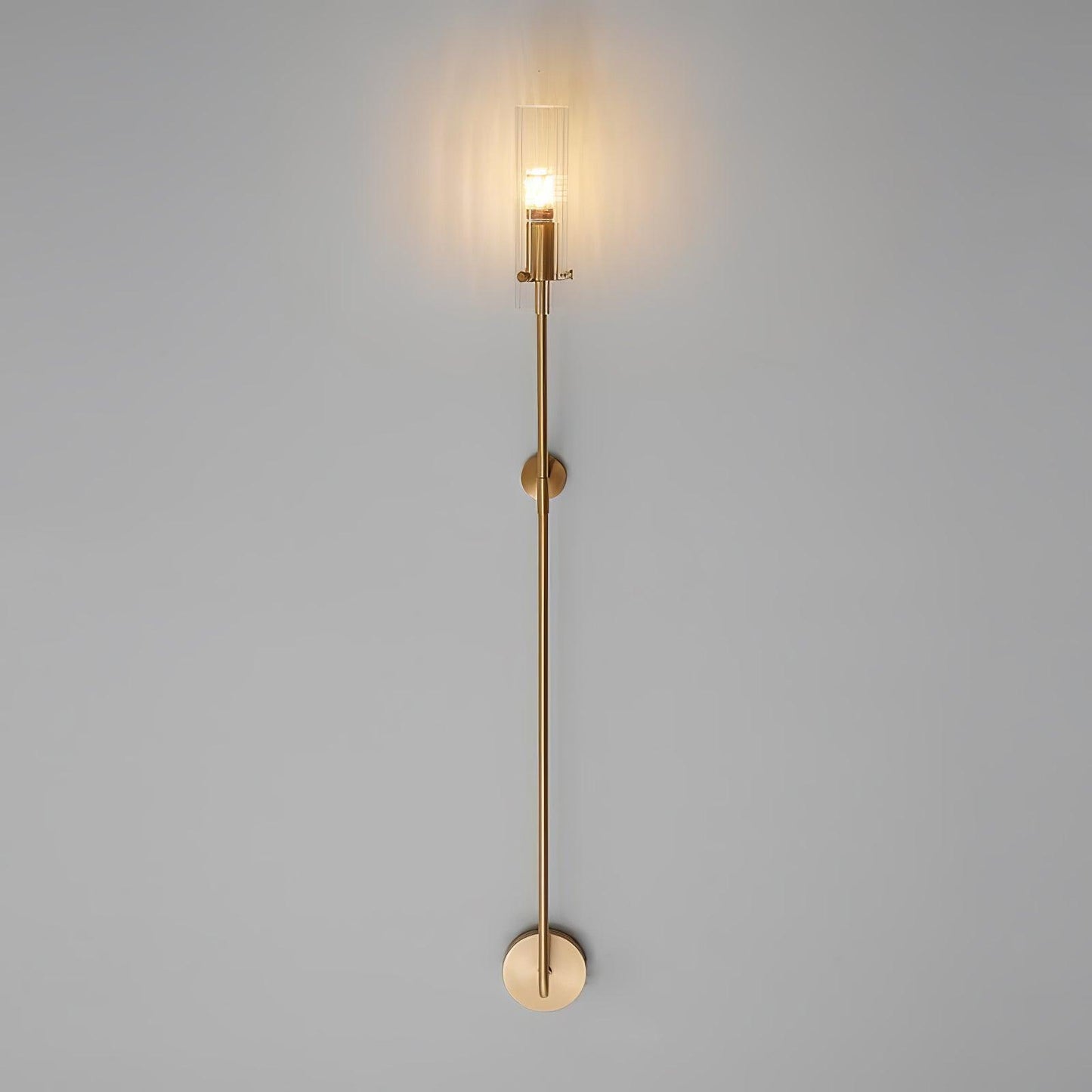 Eclat Vertica Wall Lamp | Brass & Glass | G9