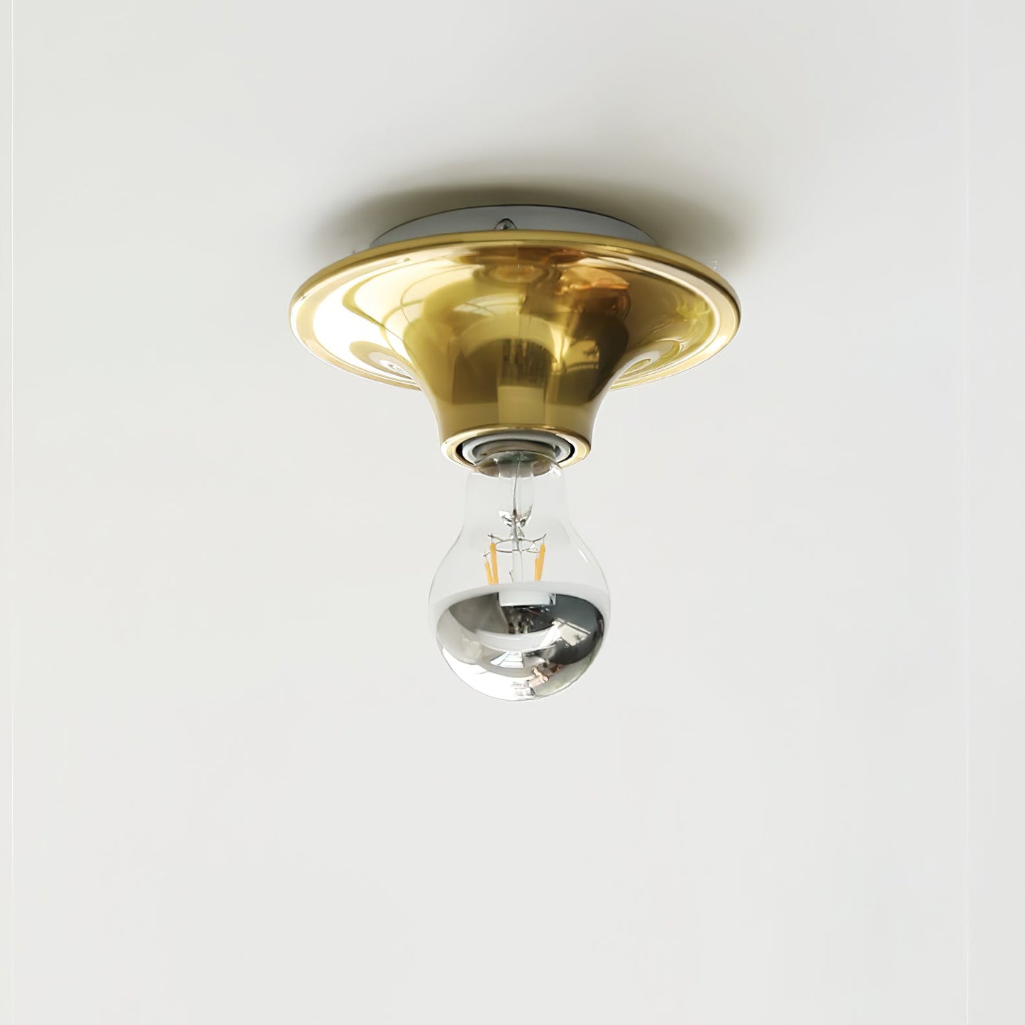 Eclipta Wall Sconce | Metal & Glass | Black, White, Gold, Yellow, Red, Nickel
