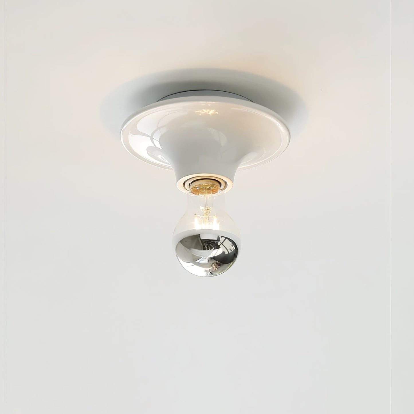 Eclipta Wall Sconce | Metal & Glass | Black, White, Gold, Yellow, Red, Nickel