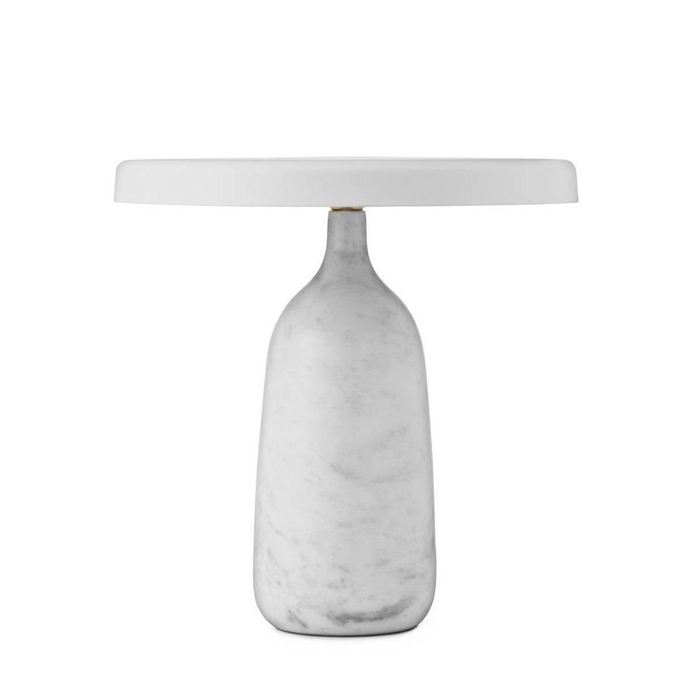 Eddy Table Lamp | Steel & Marble | Black, Grey, White