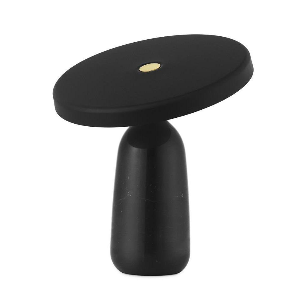 Eddy Table Lamp | Steel & Marble | Black, Grey, White
