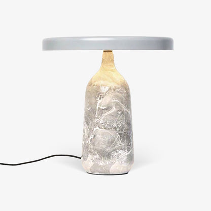 Eddy Table Lamp | Steel & Marble | Black, Grey, White