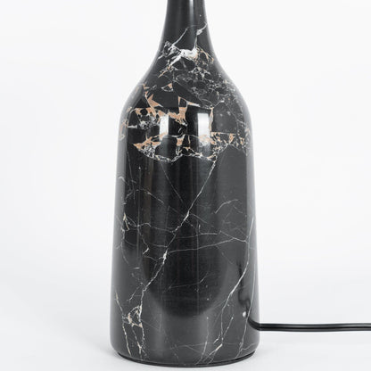 Eddy Table Lamp | Steel & Marble | Black, Grey, White