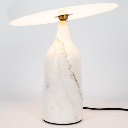 Eddy Table Lamp | Steel & Marble | Black, Grey, White