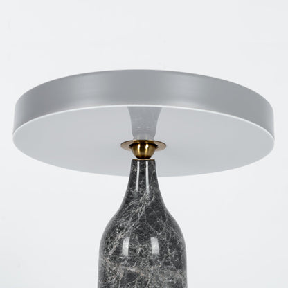 Eddy Table Lamp | Steel & Marble | Black, Grey, White