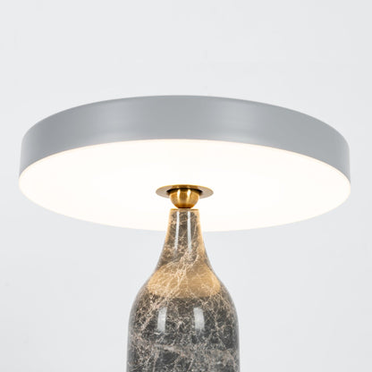 Eddy Table Lamp | Steel & Marble | Black, Grey, White
