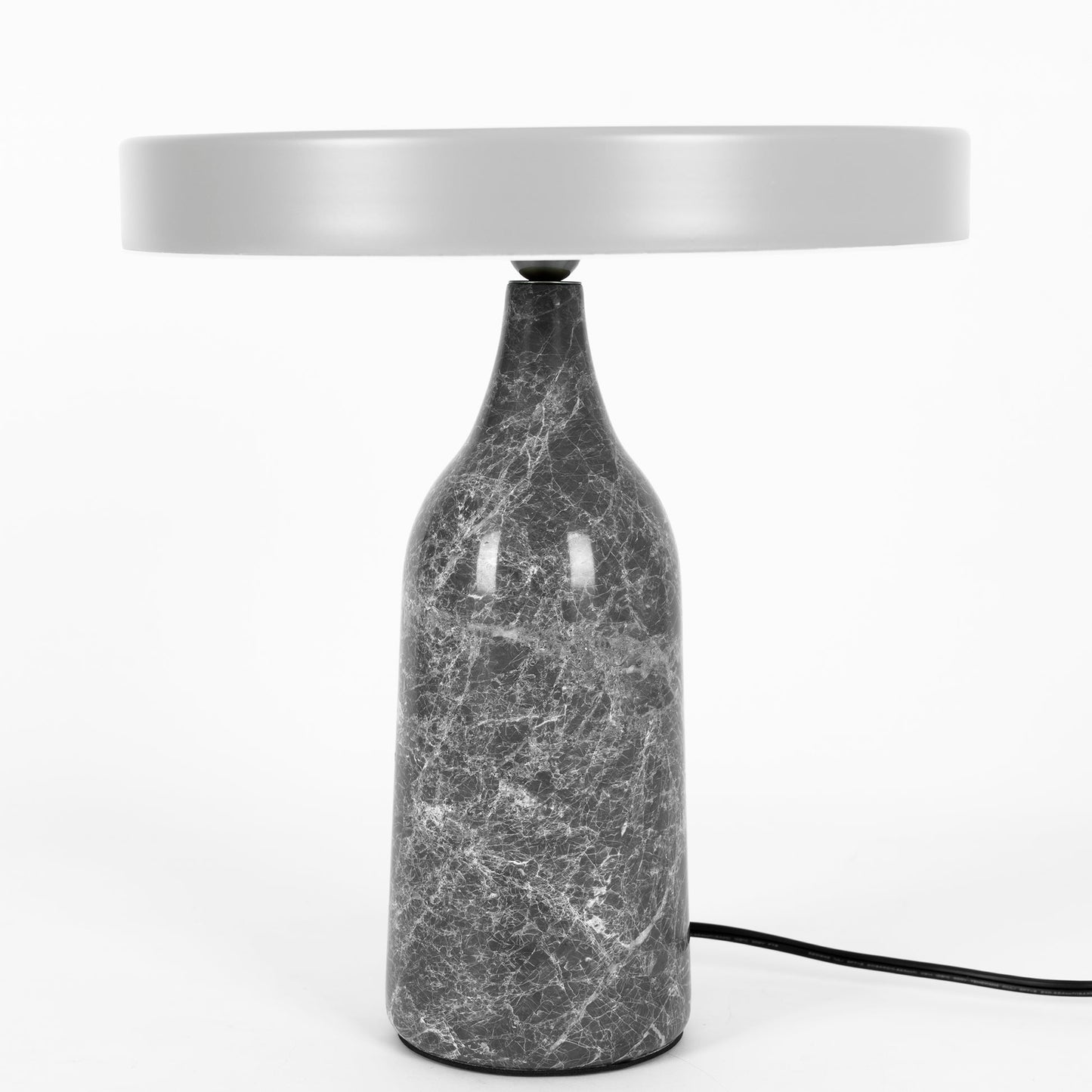 Eddy Table Lamp | Steel & Marble | Black, Grey, White