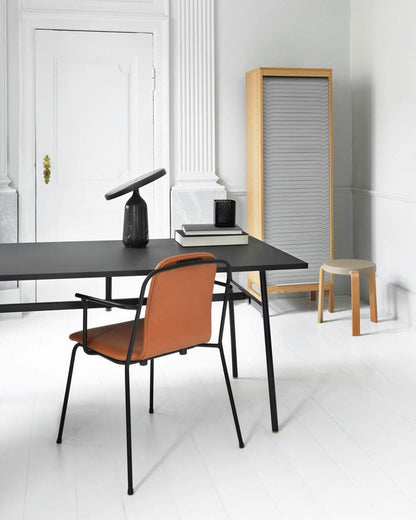 Eddy Table Lamp | Steel & Marble | Black, Grey, White