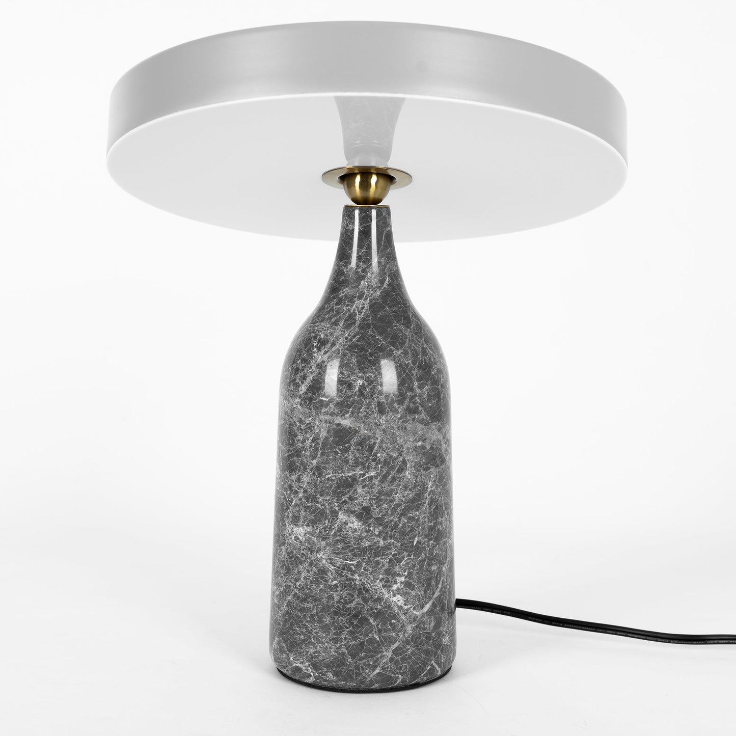 Eddy Table Lamp | Steel & Marble | Black, Grey, White