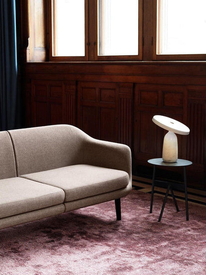 Eddy Table Lamp | Steel & Marble | Black, Grey, White
