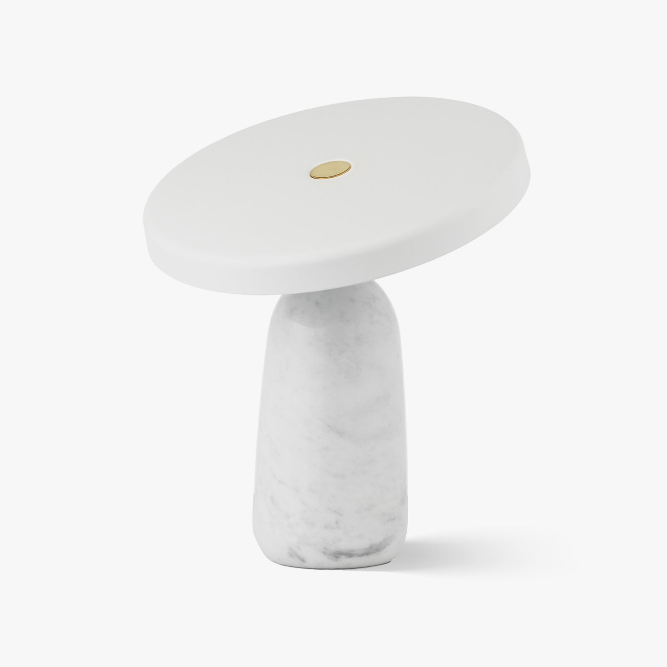 Eddy Table Lamp | Steel & Marble | Black, Grey, White