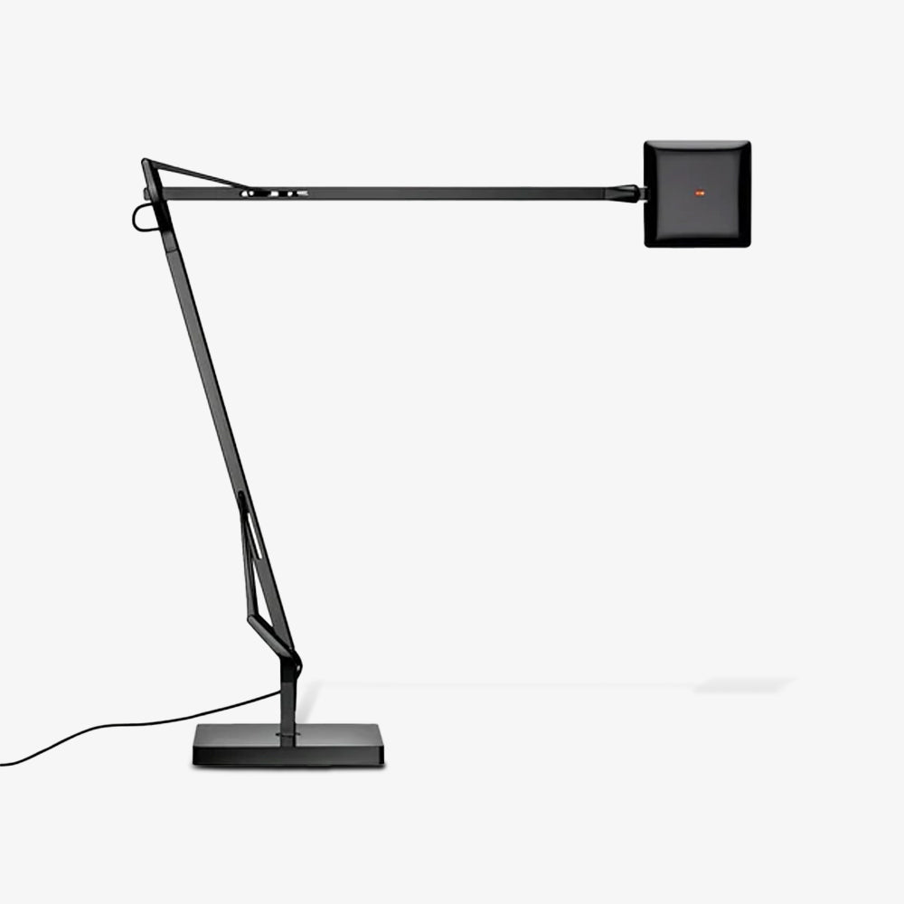 Edge Table Lamp | Aluminum & Iron | Black