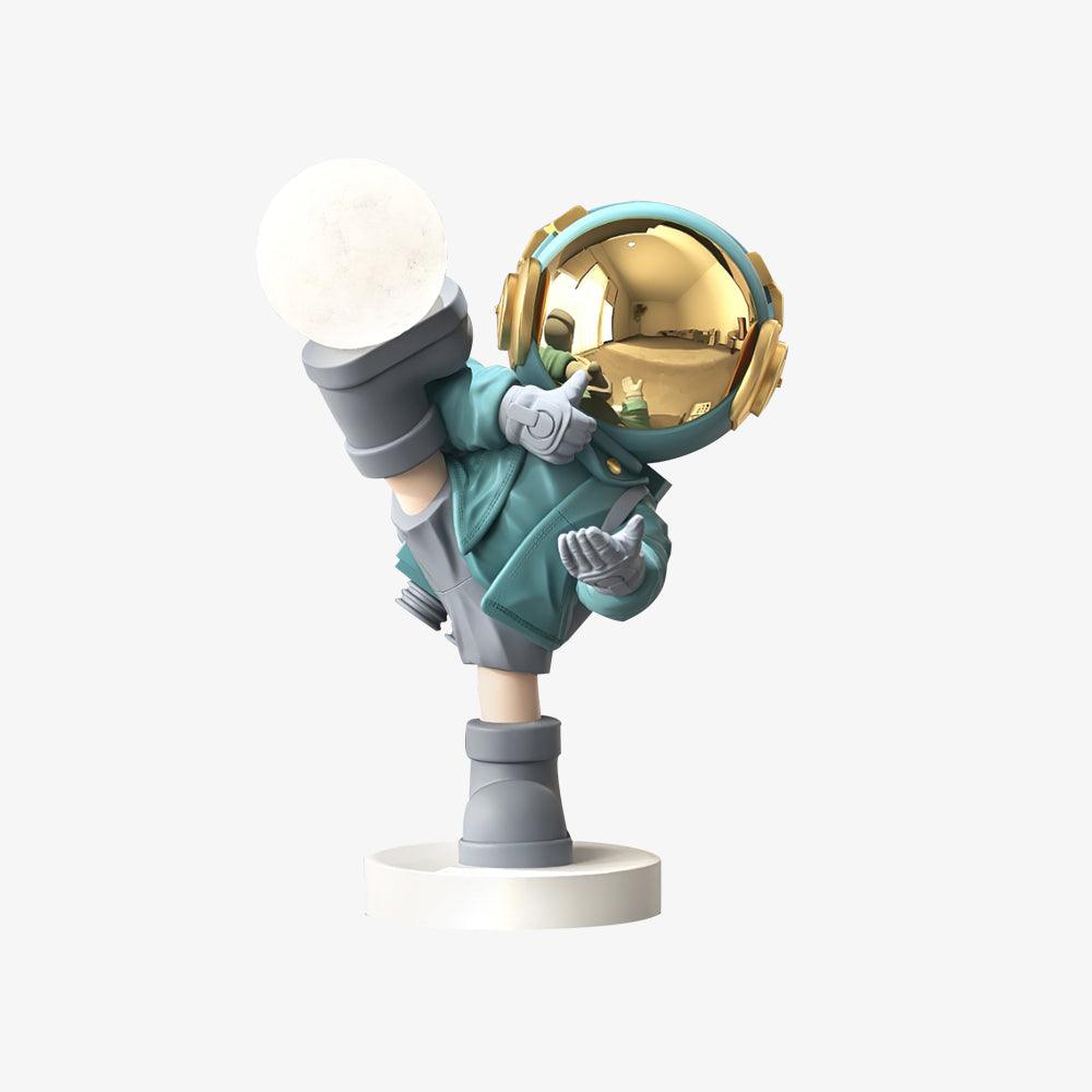 Effort Astronaut Floor Lamp | Resin | White