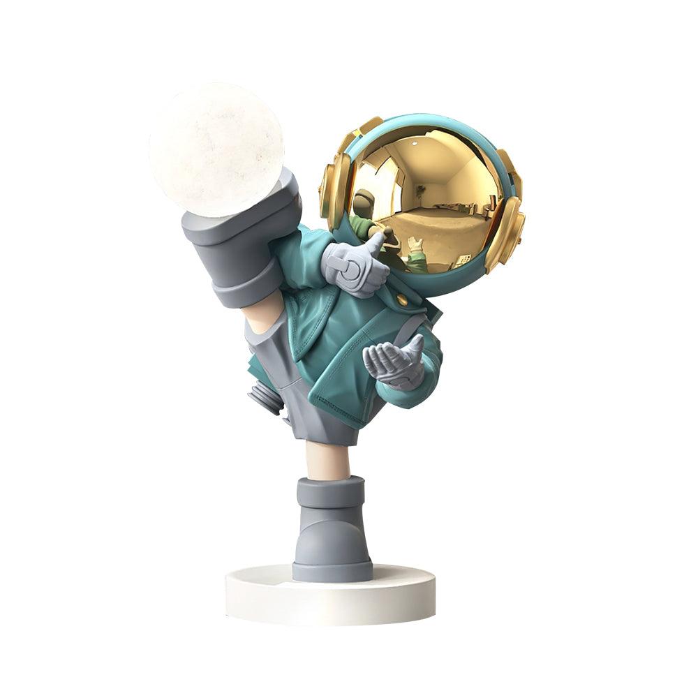Effort Astronaut Floor Lamp | Resin | White