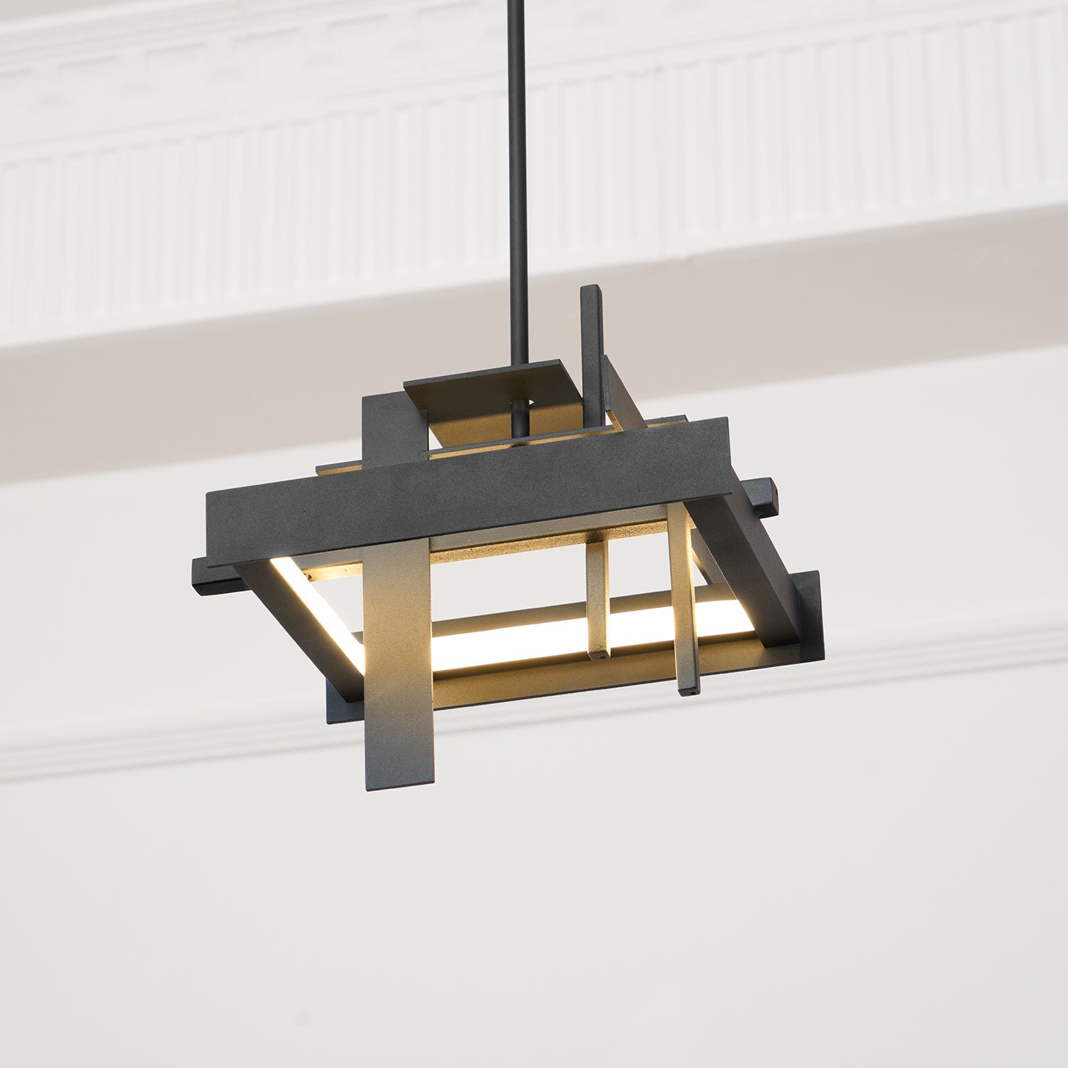 Eithne Planar Pendant Light | Premium Iron | Matte Black