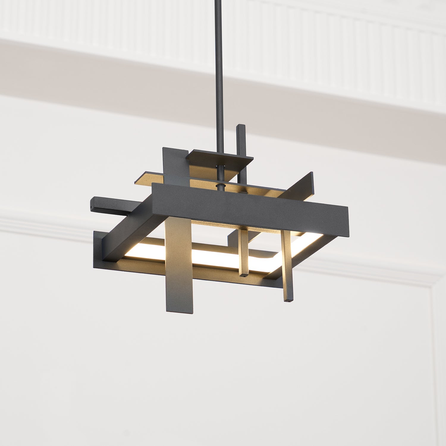 Eithne Planar Pendant Light | Premium Iron | Matte Black
