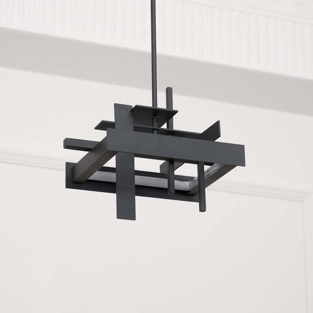 Eithne Planar Pendant Light | Premium Iron | Matte Black