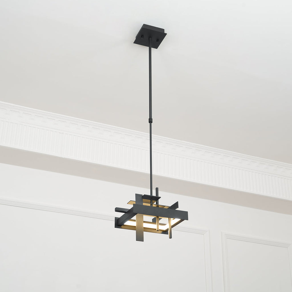 Eithne Planar Pendant Light | Premium Iron | Matte Black