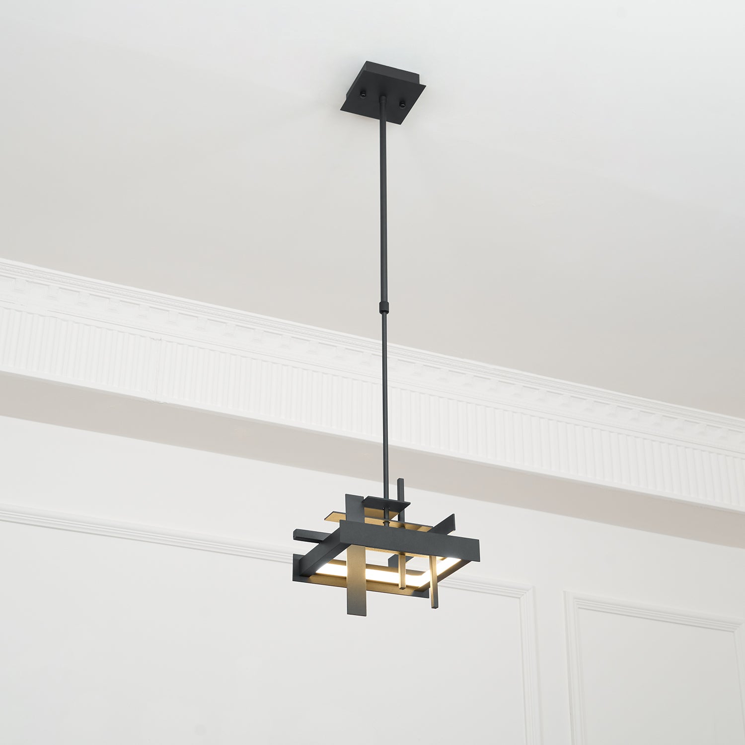 Eithne Planar Pendant Light | Premium Iron | Matte Black