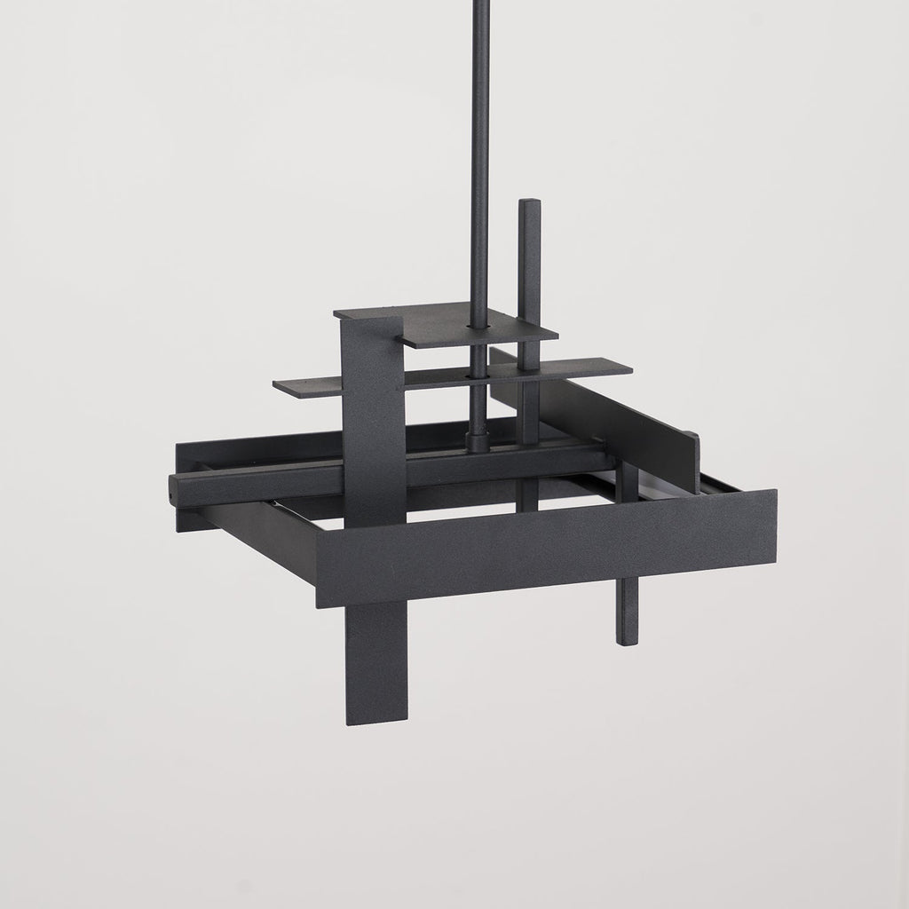 Eithne Planar Pendant Light | Premium Iron | Matte Black