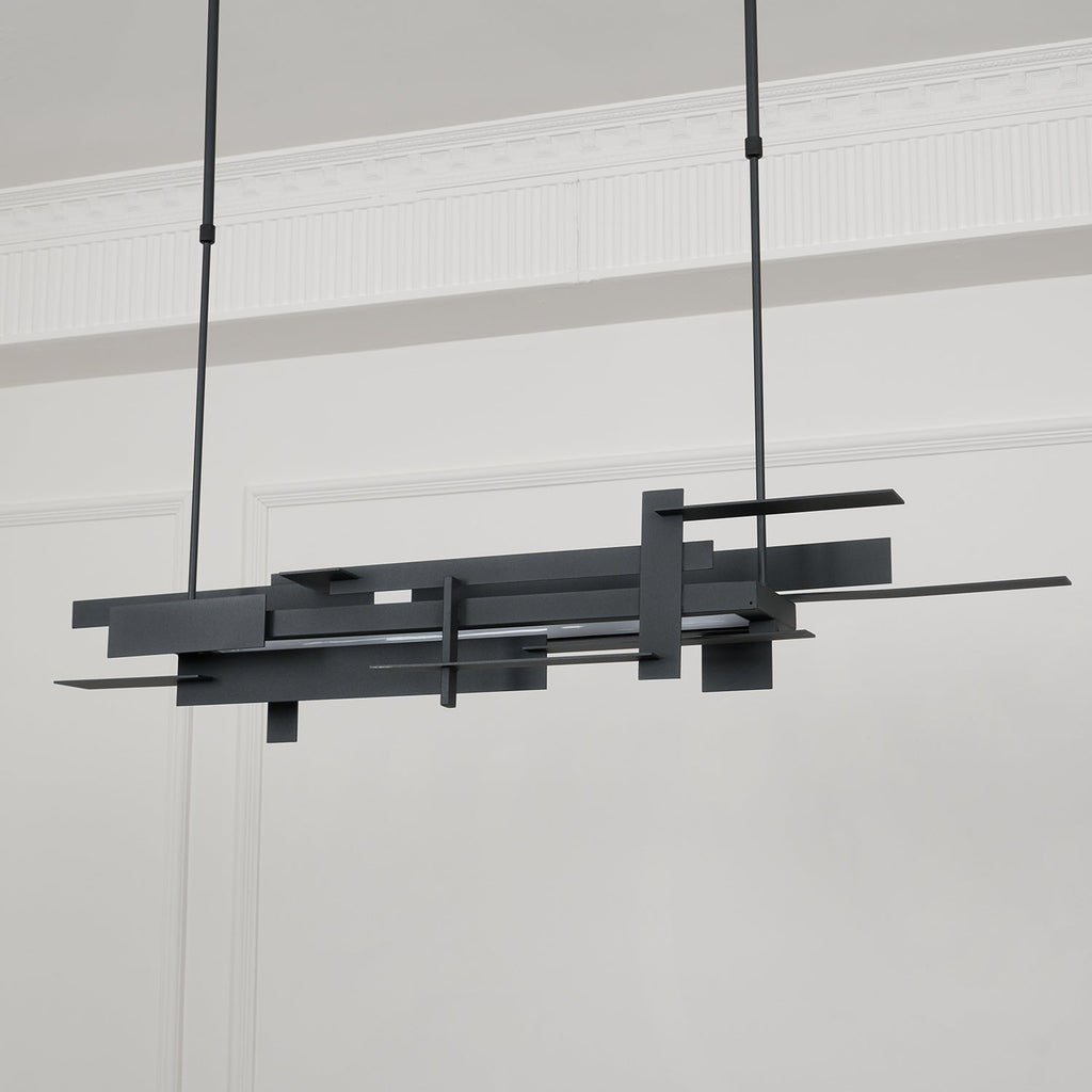Eithne Planar Pendant Light | Premium Iron | Matte Black