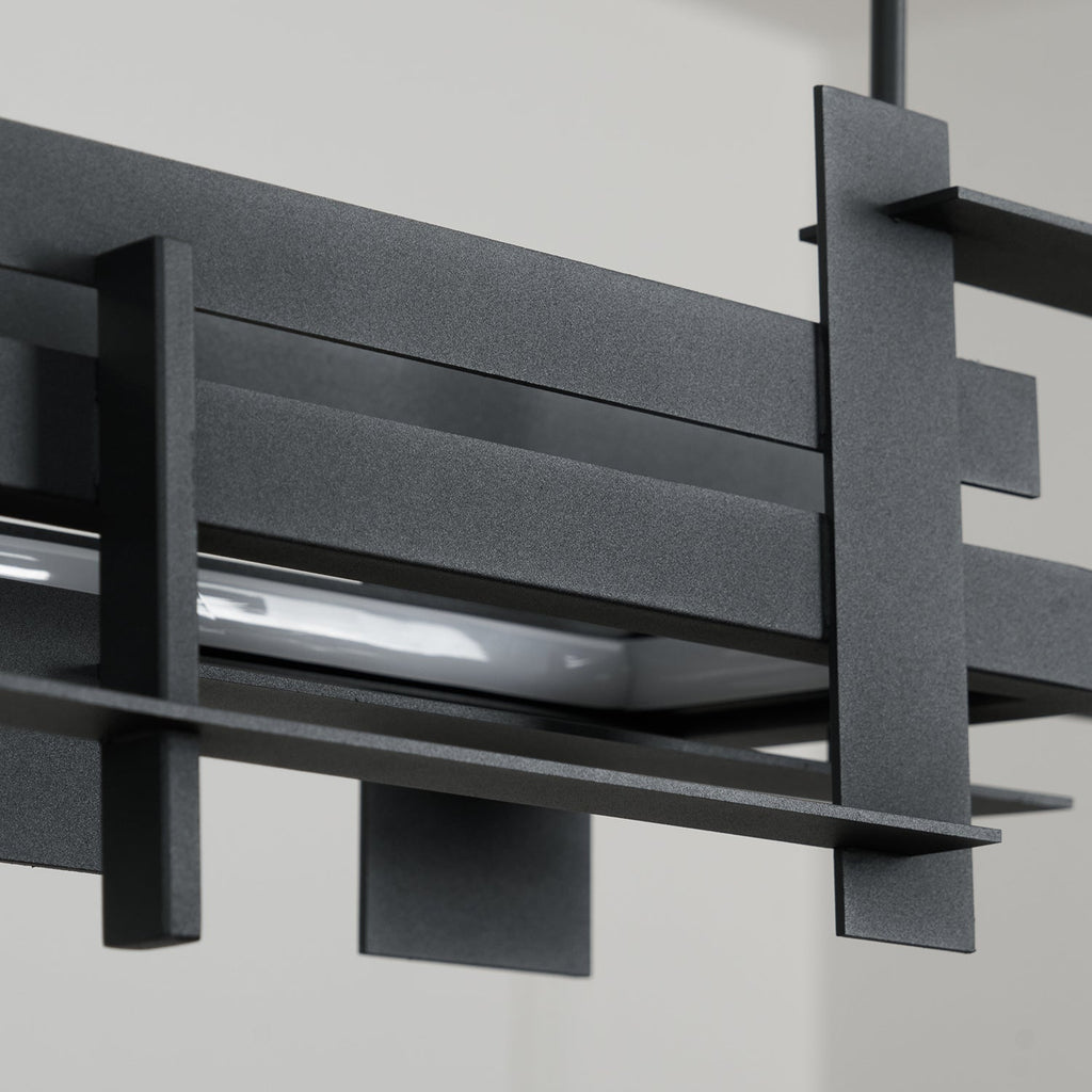 Eithne Planar Pendant Light | Premium Iron | Matte Black