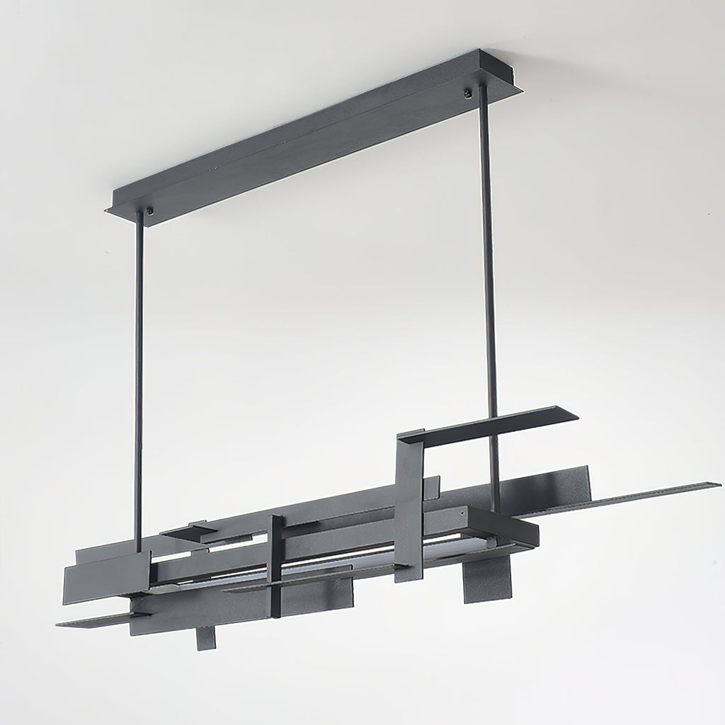 Eithne Planar Pendant Light | Premium Iron | Matte Black