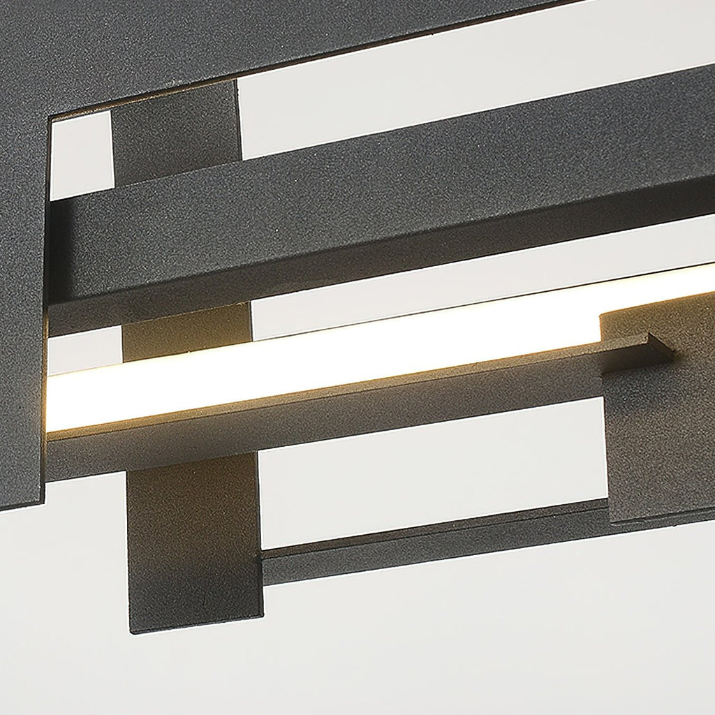 Eithne Planar Pendant Light | Premium Iron | Matte Black