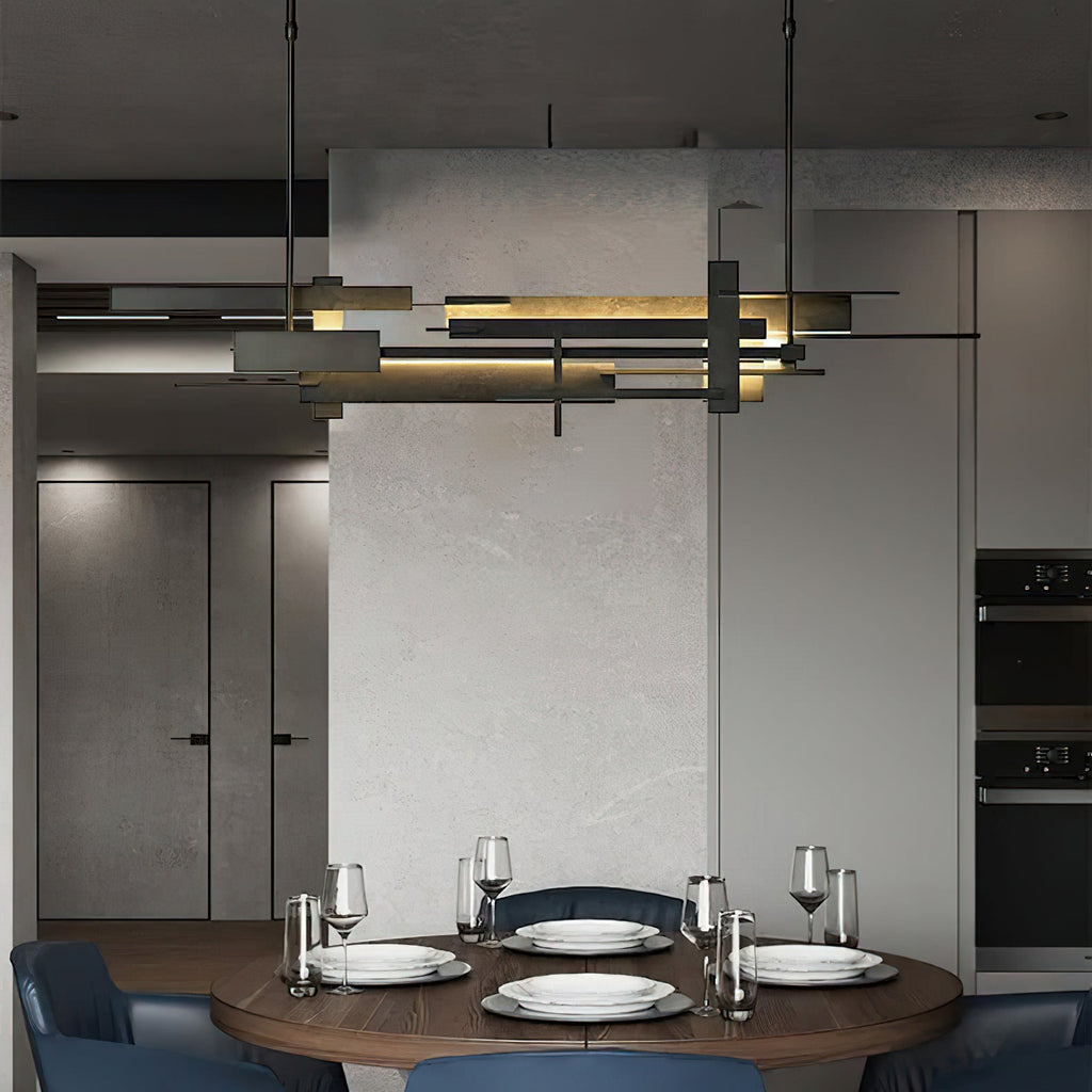 Eithne Planar Pendant Light | Premium Iron | Matte Black
