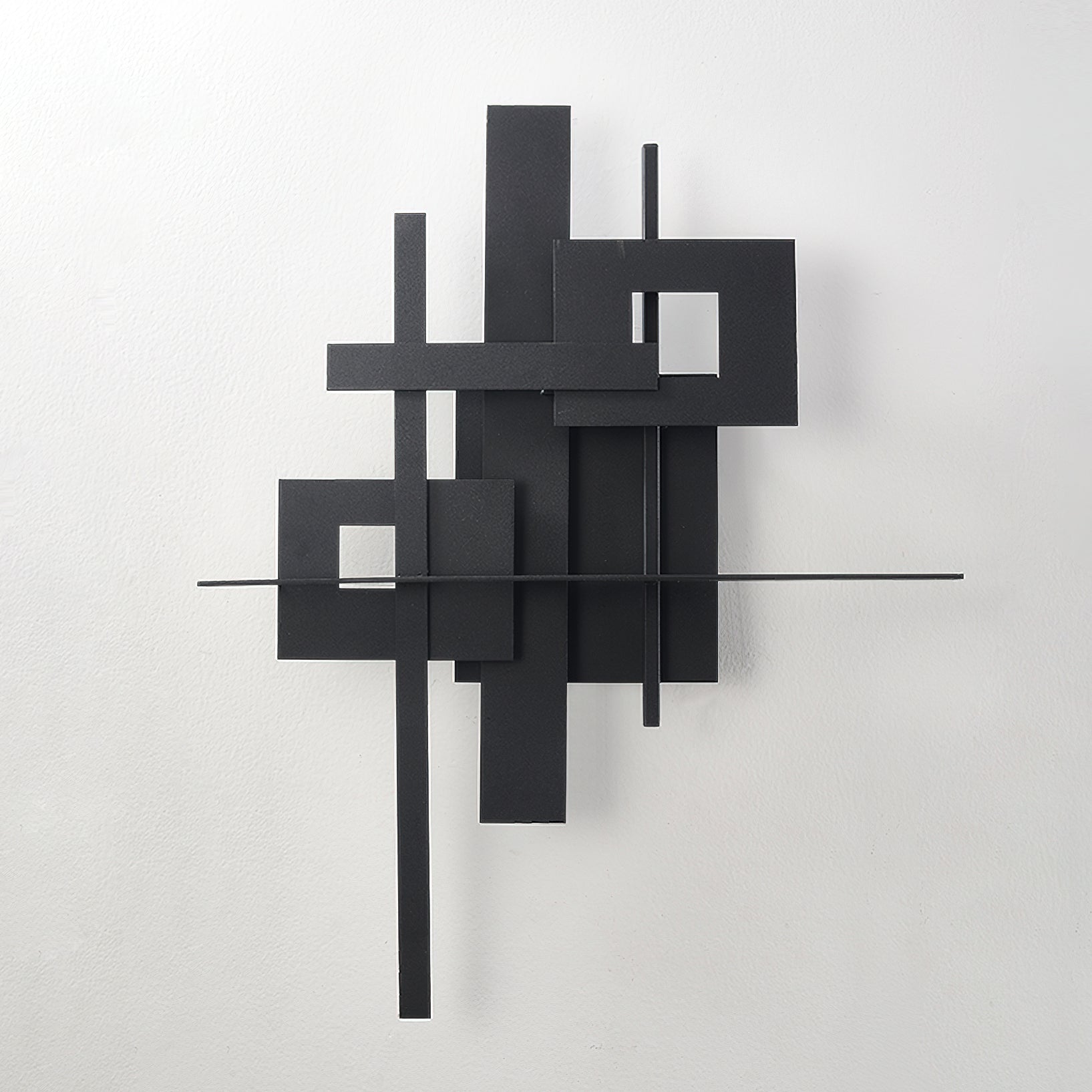 Eithne Planar Wall Lamp | Premium Iron | Matte Black