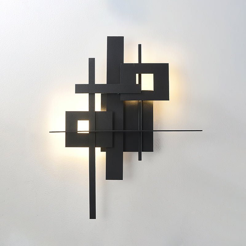 Eithne Planar Wall Lamp | Premium Iron | Matte Black