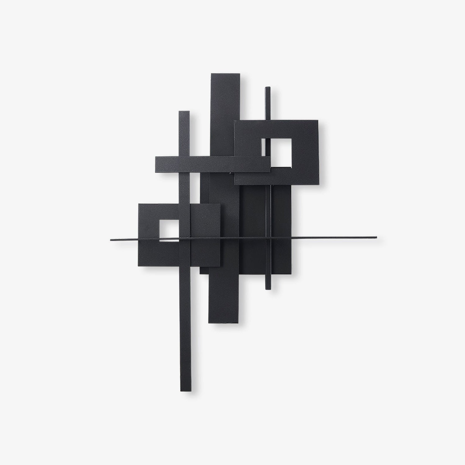Eithne Planar Wall Lamp | Premium Iron | Matte Black