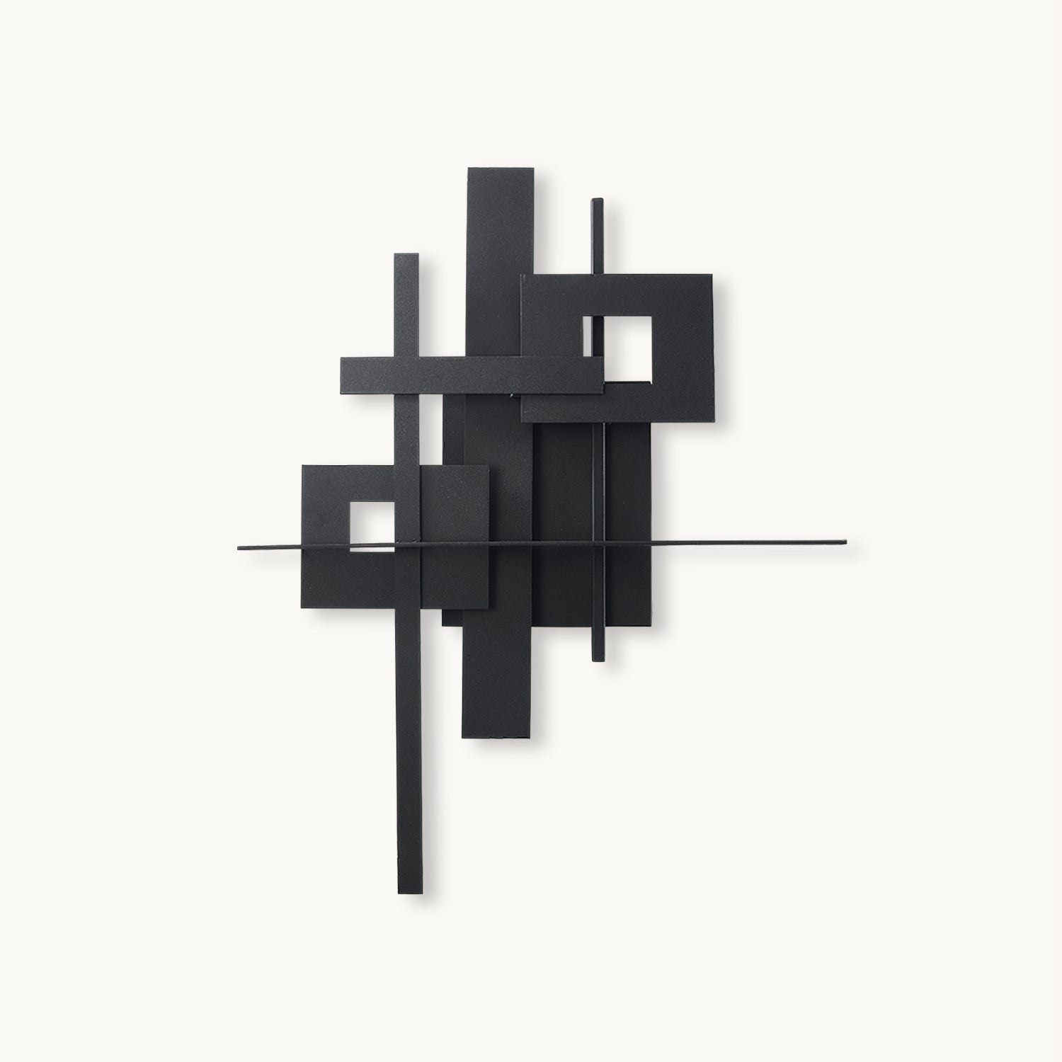 Eithne Planar Wall Lamp | Premium Iron | Matte Black