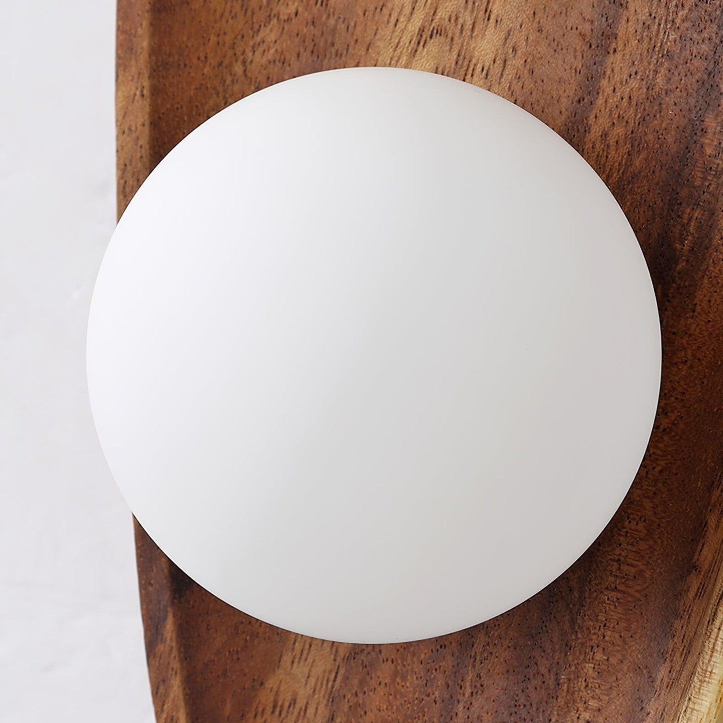Eivor Wall Lamp | Handmade Wood & Glass | Set of 2