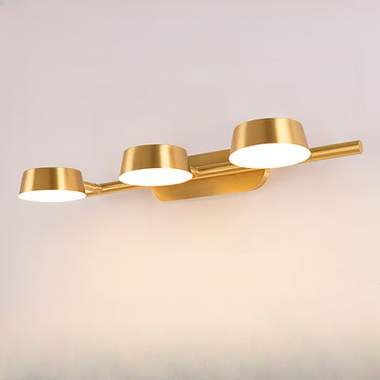 Eleanor Vanity Wall Light | Brass & Acrylic | 1/2/3-Light Options