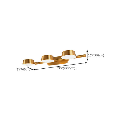 Eleanor Vanity Wall Light | Brass & Acrylic | 1/2/3-Light Options