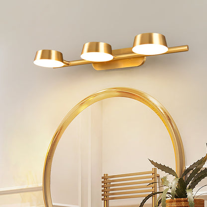 Eleanor Vanity Wall Light | Brass & Acrylic | 1/2/3-Light Options