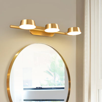 Eleanor Vanity Wall Light | Brass & Acrylic | 1/2/3-Light Options