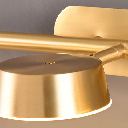 Eleanor Vanity Wall Light | Brass & Acrylic | 1/2/3-Light Options