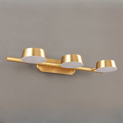 Eleanor Vanity Wall Light | Brass & Acrylic | 1/2/3-Light Options