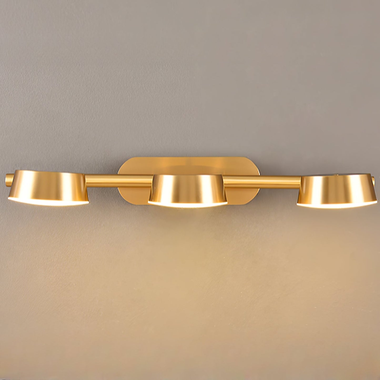 Eleanor Vanity Wall Light | Brass & Acrylic | 1/2/3-Light Options