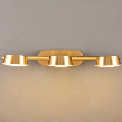 Eleanor Vanity Wall Light | Brass & Acrylic | 1/2/3-Light Options