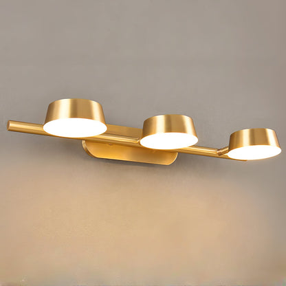 Eleanor Vanity Wall Light | Brass & Acrylic | 1/2/3-Light Options