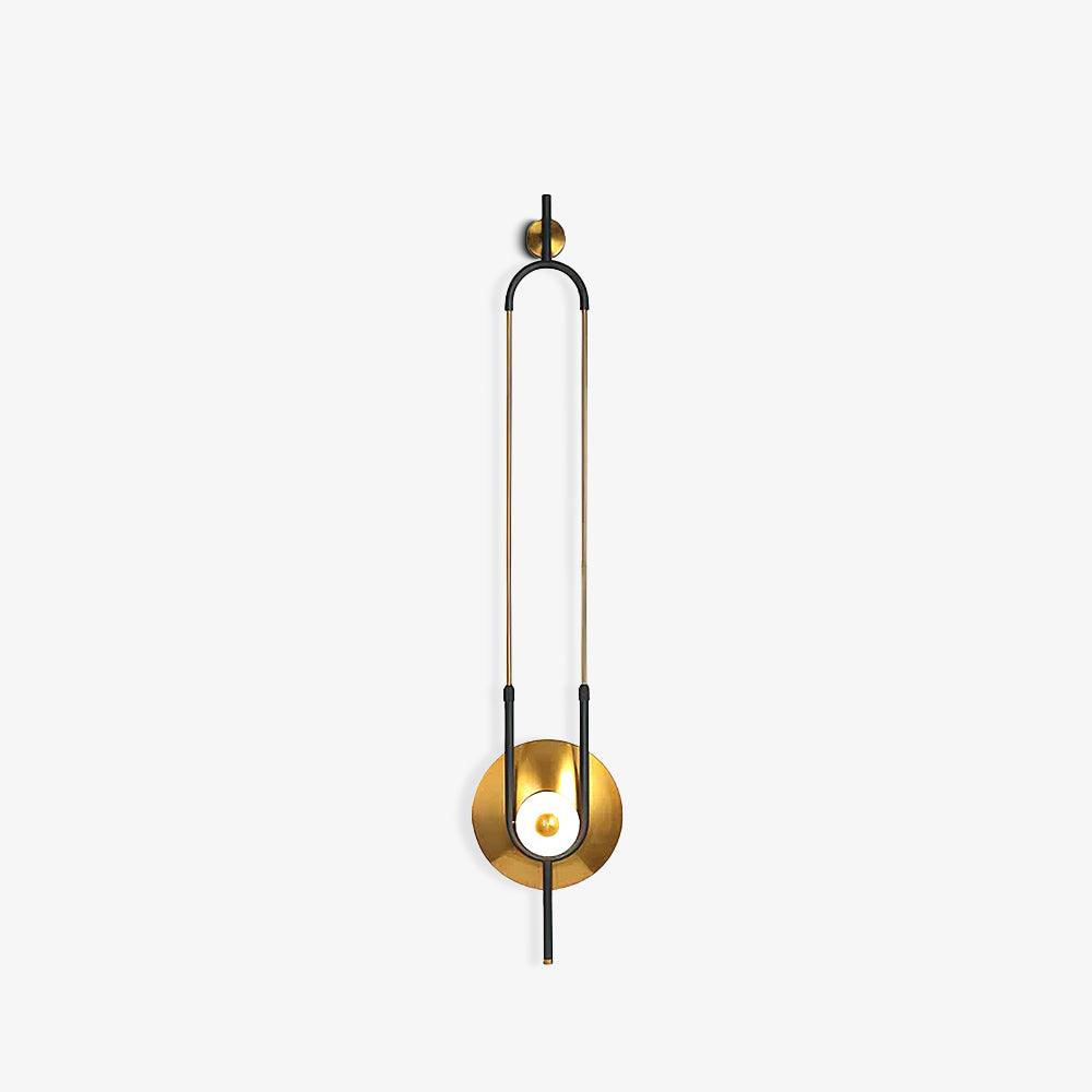 Ellipse Ring Wall Light | Marble | Gold or White