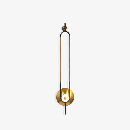 Ellipse Ring Wall Light | Marble | Gold or White