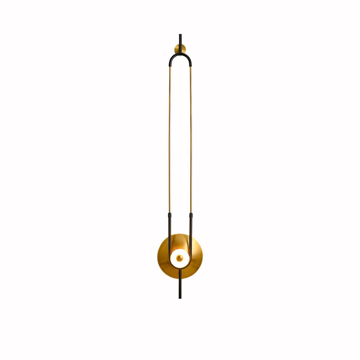 Ellipse Ring Wall Light | Marble | Gold or White