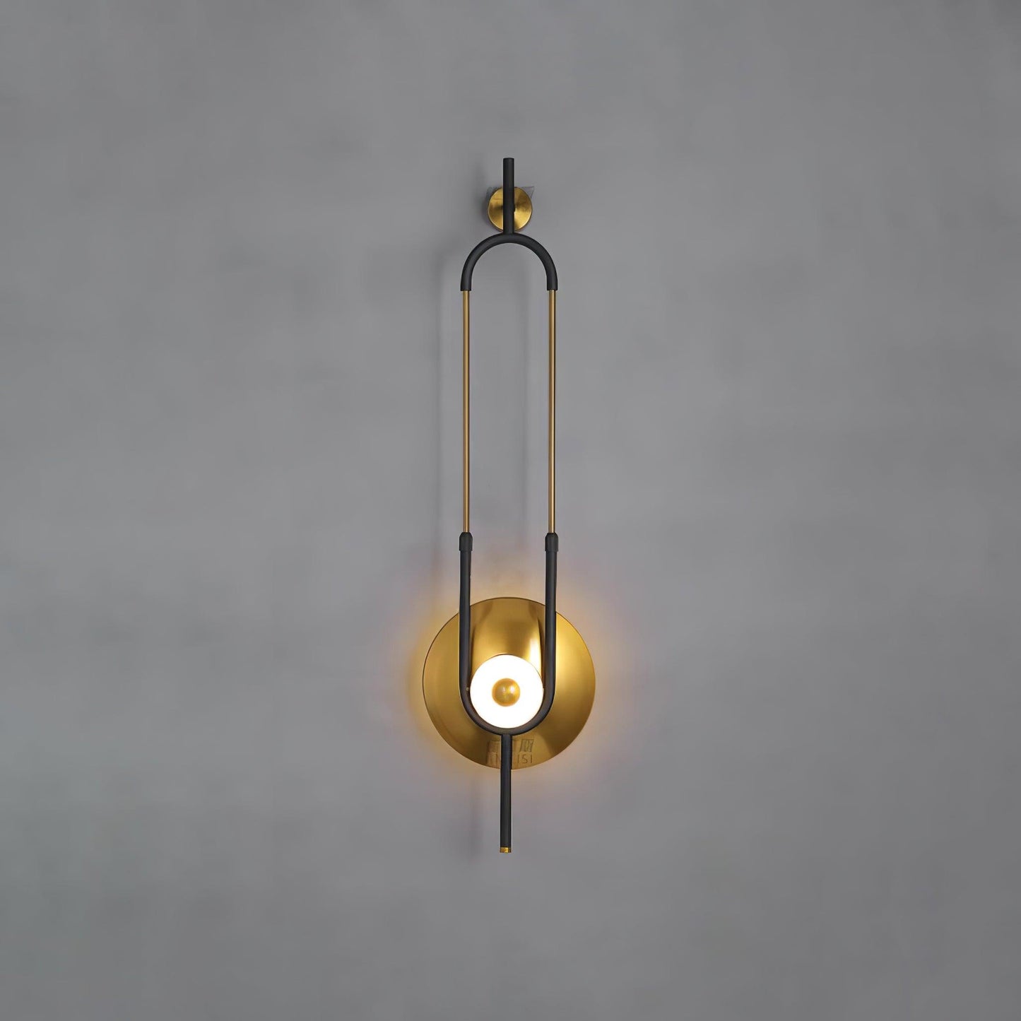 Ellipse Ring Wall Light | Marble | Gold or White