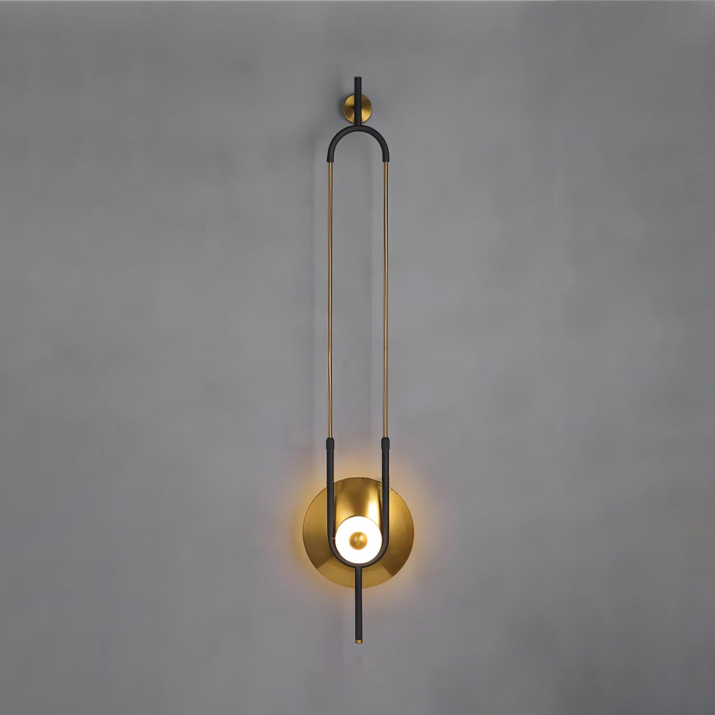 Ellipse Ring Wall Light | Marble | Gold or White